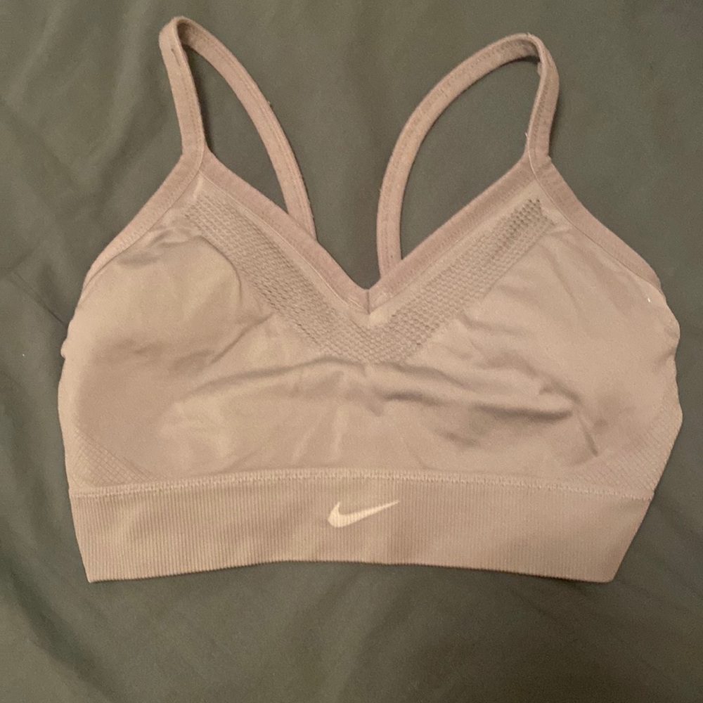 Nike Gray Sports Bra